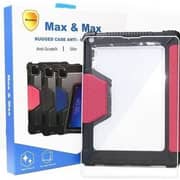 Max & Max Rugged Case With Screen Protector Pink iPad