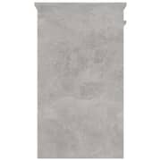 vidaXL Desk Concrete Grey 90x45x76 cm Engineered Wood vidaXL Desk Concrete Grey 90x45x76 cm Engineered Wood