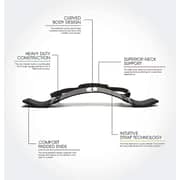 ULTIMAX Arm Blaster Adjustable Bodybuilding Bomber Bicep Dumbbells & Barbells Curls Muscle Builder Bicep Isolator for Big Arms Bodybuilding & Weight Lifting Support for Strength & Muscle Gains