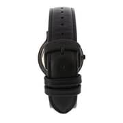 Timex Metropolitan Quartz Black Leather Watch For Men TW2R50100