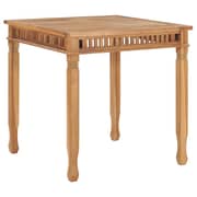 Vidaxl Garden Dining Table 80x80x80 Cm Solid Teak Wood Vidaxl Garden Dining Table 80x80x80 Cm Solid Teak Wood