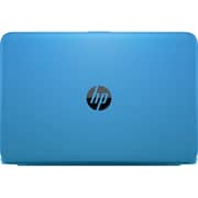 HP Stream 14-AX000NE Laptop - Celeron 1.6GHz 2GB 32GB Shared Win10 14inch HD Aqua Blue