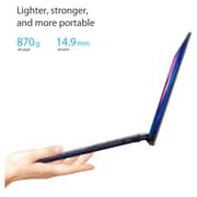 Asus ExpertBook B9450FA-BM0726R Laptop - Core i7 1.8GHz 16GB 1TB Shared Win10Pro 14inch FHD Star Black English/Arabic Keyboard