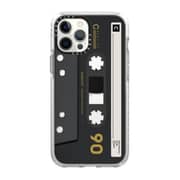 Casetify Mixtape Cassette Collection Impact Case for Iphone 12 & 12 Pro - Black