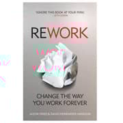 Rework: Change The Way You Work Forever By David Heinemeier Hansson - Paperback