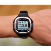 Runtastic GPS Watch with Heart Rate Measurement, Water Resistant, Time and Distance Measurement [Average, Max and Actual Speed and Pace Monitoring, Up to 14 Hours Battery Life] - Black