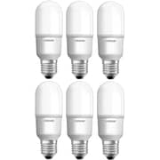 Osram E27 Cool White Led Bulb E27 Value Stick Lamp 10w 4000k - Combo Of 6