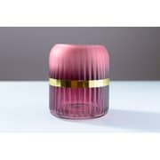Pan Emirates T-light Candle Holder Purple 11x11x13cm