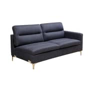 Pan Emirates Snowball Corner Sofa (LHF) Black