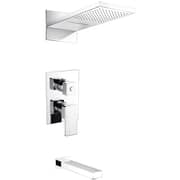 Milano Splendid Brass Concealed Shower Mixer with 3 Way Function Chrome