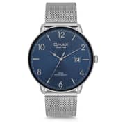 Omax Dome Series Silver Mesh Analog Watch For Men DCD003P46I Omax Dome Series Silver Mesh Analog Watch For Men DCD003P46I