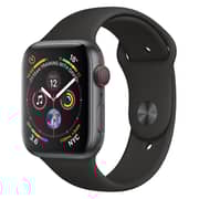 Apple Watch Series 4 GPS 44mm Space Grey Aluminium Case With Black Sport Band Apple Watch Series 4 GPS 44mm Space Grey Aluminium Case With Black Sport Band