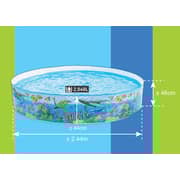 Intex 8ft x 18inch Deep Blue Sea Snapset Pool