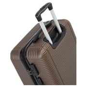 Senator ABS Spinner Trolley Luggage Bag Brown 20inch 9963-20_BRN