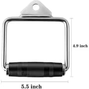 ULTIMAX 2Pcs D-Rubber Handle Cable Machine Attachment Exercise Handle Pull Down Rowing Handle Weightlifting Accessory for Gym Home Cable Attachment, Non Slip and Durable Handle ULTIMAX 2Pcs D-Rubber Handle Cable Machine Attachment Exercise Handle Pull Down Rowing Handle Weightlifting Accessory for Gym Home Cable Attachment, Non Slip and Durable Handle