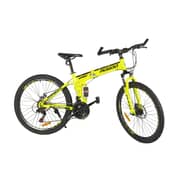 Mogoo Flexi Folding Bike 26 Inch (Fluorescent Yellow) 100% Assembled