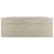 vidaXL Floating Nightstands 2 pcs Sonoma Oak 40x30x15 cm Engineered Wood