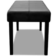 Black High Quality Artificial Leather Bench Black High Quality Artificial Leather Bench