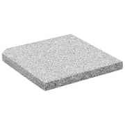vidaXL Umbrella Weight Plates 4 pcs Grey Granite Square 100 kg vidaXL Umbrella Weight Plates 4 pcs Grey Granite Square 100 kg