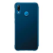 Huawei Leather Flip Case Blue For Nova 3e Huawei Leather Flip Case Blue For Nova 3e