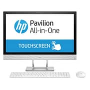 HP Pavilion All-in-One 24-R002NE Touch Desktop - Core i7 2.9GHz 12GB 2TB 2GB Win10 23.8inch FHD White HP Pavilion All-in-One 24-R002NE Touch Desktop - Core i7 2.9GHz 12GB 2TB 2GB Win10 23.8inch FHD White