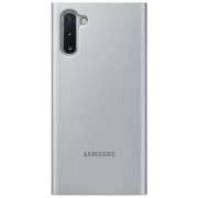 Samsung Clear View Cover Silver For Note 10 Plus