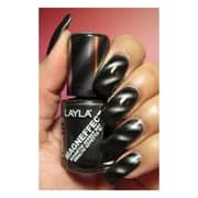 Layla Magneffect Nail Polish Black Metal 012