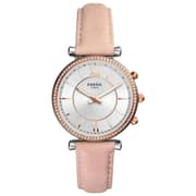 Fossil FTW5039 Q Carlie Leather Hybrid Smart Watch Women Fossil FTW5039 Q Carlie Leather Hybrid Smart Watch Women