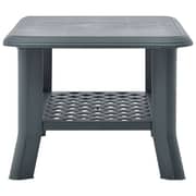 vidaXL Coffee Table Green 90x60x46 cm Plastic vidaXL Coffee Table Green 90x60x46 cm Plastic