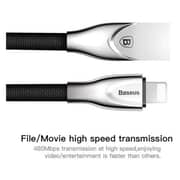 Baseus Zinc Alloy Fabric Cloth Weaving Cable For iPhone