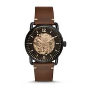 Fossil ME3158 Commuter Automatic Brown Leather Watch