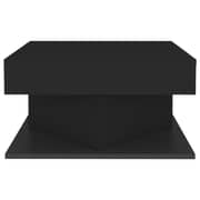 Vidaxl Coffee Table Black 57x57x30 Cm Engineered Wood Vidaxl Coffee Table Black 57x57x30 Cm Engineered Wood