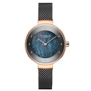 Curren Watch 9032 Unique Design Dial Elegant Women's Wristwatch Quartz
