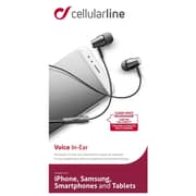 Cellular Line Wired In Ear Headset Black