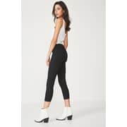 Cotton On Mid Rise Capri Jegging Black Size 14