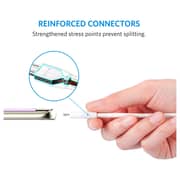 Anker Powerline+ Micro USB Power Cable 3m White For Samsung Phones - ANA8144H21