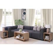 Pan Emirates Messina Armless Chair Grey Pan Emirates Messina Armless Chair Grey