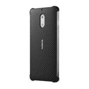 Nokia Carbon Fiber Design Case Black For Nokia 6 - 1A21M9800VA Nokia Carbon Fiber Design Case Black For Nokia 6 - 1A21M9800VA