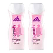Adidas Smooth Shower Gel 250ml Pack 0f 2