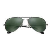 Ray Ban Aviator Gunmetal Metal Unisex Sunglasses RB3025-W0879-58