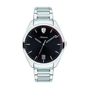 Ferrari 830502 Abetone Quartz Silver Metal Watch Men Ferrari 830502 Abetone Quartz Silver Metal Watch Men