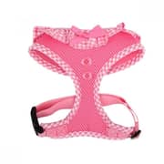 Puppia Vivien Harness A Pink L Neck 13.5