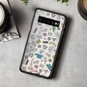 Marvel Avengers Cartoon Designs Samsung S10 Cover Marvel Avengers Cartoon Designs Samsung S10 Cover