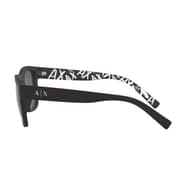 Armani Exchange AX4088S 802987 Black Unisex Sunglasses Armani Exchange AX4088S 802987 Black Unisex Sunglasses