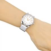 Diesel DZ5501 Nuki White Dial Leatherl Ladies Watch Diesel DZ5501 Nuki White Dial Leatherl Ladies Watch