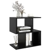 vidaXL Bedside Cabinet Black 50x30x51.5 cm Engineered Wood vidaXL Bedside Cabinet Black 50x30x51.5 cm Engineered Wood