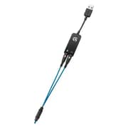 Logitech G430 Surround Sound Gaming Wired Headset Black Blue Logitech G430 Surround Sound Gaming Wired Headset Black Blue