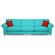 Galaxy Design Angelic 3 Seater Sofa Turquoise