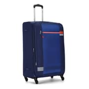 Skybags Vybe Azure Blue Soft Rolling Luggage 58cm Small