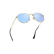 Ray-Ban Hexagonal Gold Sunglasses Unisex RB3548N 001/90 Ray-Ban Hexagonal Gold Sunglasses Unisex RB3548N 001/90